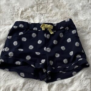 Cynthia Rowley Navy Floral Athletic Shorts